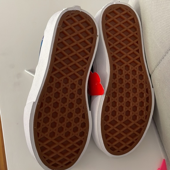 Pre-School size 11 Galaxy Vans never worn - Picture 2 of 2